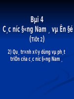 bài 4. các nước dông nam á và ấn độ