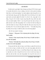 Giải pháp tăng cường huy động vốn tại công ty cổ phần xây lắp và sản xuất công nghiệp