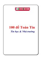 100 đề thi tin học