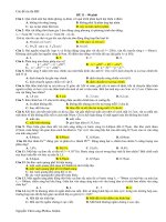 Đề thi thử ĐH (số 11)