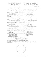 kiem tra hoc ki I 10