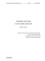 Tìm hiểu giới tính và SKSS (Phần 1)