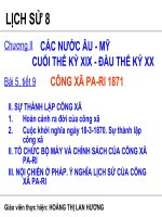 bai 5 tiet 9: CONG XA PARI