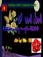 Lễ Vinh Danh HS Đậu ĐH - DS điển hình