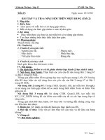 Giáo án tin học 12 - 0809 tiết 27