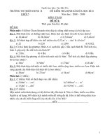 Ngan hang de va dap an thi GKII-L5 (Tan)