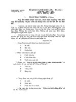 Đề khảo sát HSG3-Môn Tiếng Việt- tháng 2