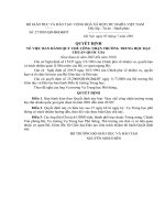 ĐIỀU LỆ TRƯỜNG TRUNG HỌC ĐẠT CHUẨN QUỐC GIA