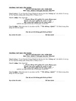 Đề thi thử ĐH lần 1-2009. Môn Văn Khối D