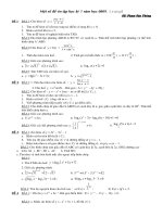 bài tập ôn tập học kỳ 1