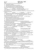 ĐỀ KT 1TIẾT 12 CB