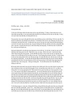 BÀI GIẢI NHẤT VIỆT NAM VIẾT THƯ QUỐC TẾ UPU 2002