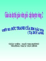 buc tranh cua em gai toi