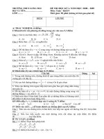 Đề thi KHI toán 9