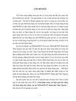 ”Giải pháp nâng cao hiệu quả huy động vốn hoạt động huy động vốn tại NHNo&PTNT thành phố Thái Nguyên 