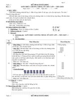 giao an TD lop 4/nam hoc 2008-2009