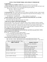 bài tập TA 11 NC - unit 4