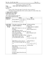 GIÁO ÁN TOÁN TUẦN 29