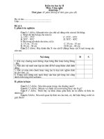 Kiểm tra học kỳ II _ Đề 1