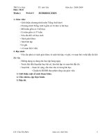 Giáo án anh 6 Đồng Nai (Hay