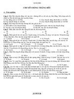 BTCĐ thẳng đều chọn lọc ( TN + TL )