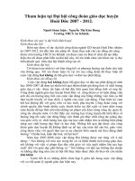 Tham luận về công tác Hai không.