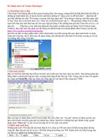 Bộ sưu tập các kỹ thuật chat với Yahoo Messenger