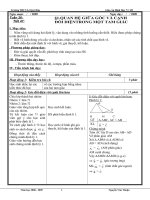 Giáo án Chương III Hình học 7