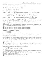 dòng điện xoay chiều