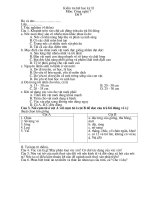 Kiểm tra học kỳ II _ Đề 9