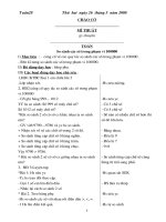 Giáo án lớp 3 - Tuần 28