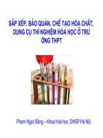 Thí nghiệm hóa học THCS