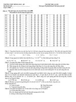 ĐỀ THI THỬ ĐH LẦN III VLÝ 12