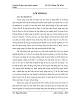 Hoàn thiện công tác kế toàn tiền lương và các khoản trích theo lương tại công ty TNHH SX - TM Anh Quân