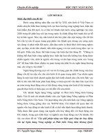 Các giải pháp nâng cao hiệu quả công tác huy động vốn tại Ngân hàng Nông nghiệp và Phát triển Nông thôn Hoàng Quốc Việt”