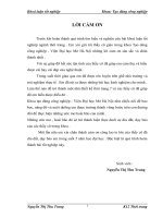 Tiêu chuẩn ISO 9001:2000 trong sản xuất – kinh doanh của xí nghiệp Cao Su Đường Sắt