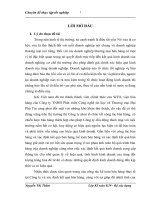 Hoàn thiện kế toán bán hàng tại Công ty TNHH Phát triển Công nghệ tin học và Thương mại Đại Phú Tín
