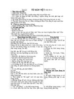 Tiết 22: Từ Hán Việt