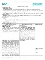 GIÁO ÁN NGỮ VĂN 9 - TUẦN 15 - 3 CỘT