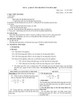 Tốc độ phản ứng tiết 1