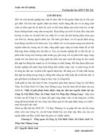 Một số giải pháp hoàn thiện công tác đào tạo nguồn nhân lực tại Công Ty Chế Biến Thức Ăn Chăn Nuôi Và Thủy Sản Thăng Long