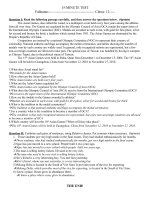 KT 15 -lớp 11- UNIT 12