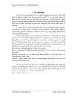 Hoạt động của Chi nhánh Ngân Hàng Đầu Tư và Phát Triển Đông Đô