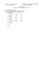 Đề KT Toán 9 (45'''')