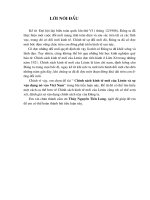 Chính sách kinh tế mới của Lênin và sự vận dụng nó vào Việt Nam