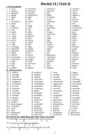 De cuong hoc ki 2 (lop 12)