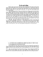 Biện chứng của quá trình phát triển giáo dục và đào tạo cùng với khoa học và công nghệ ở Việt Nam theo  mục tiêu công nghiệp hoá phải gắn với hiện đại hoá