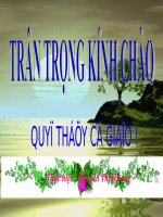 Thi giáo viên giỏi trường vong 1