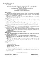 De HSG Vat ly 9 2007 BT