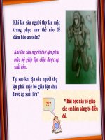 Bài 8: Áp suất chất lỏng